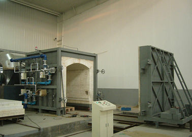 PID Control Gas Fired Shuttle Refractory Brick Tunnel Kiln
