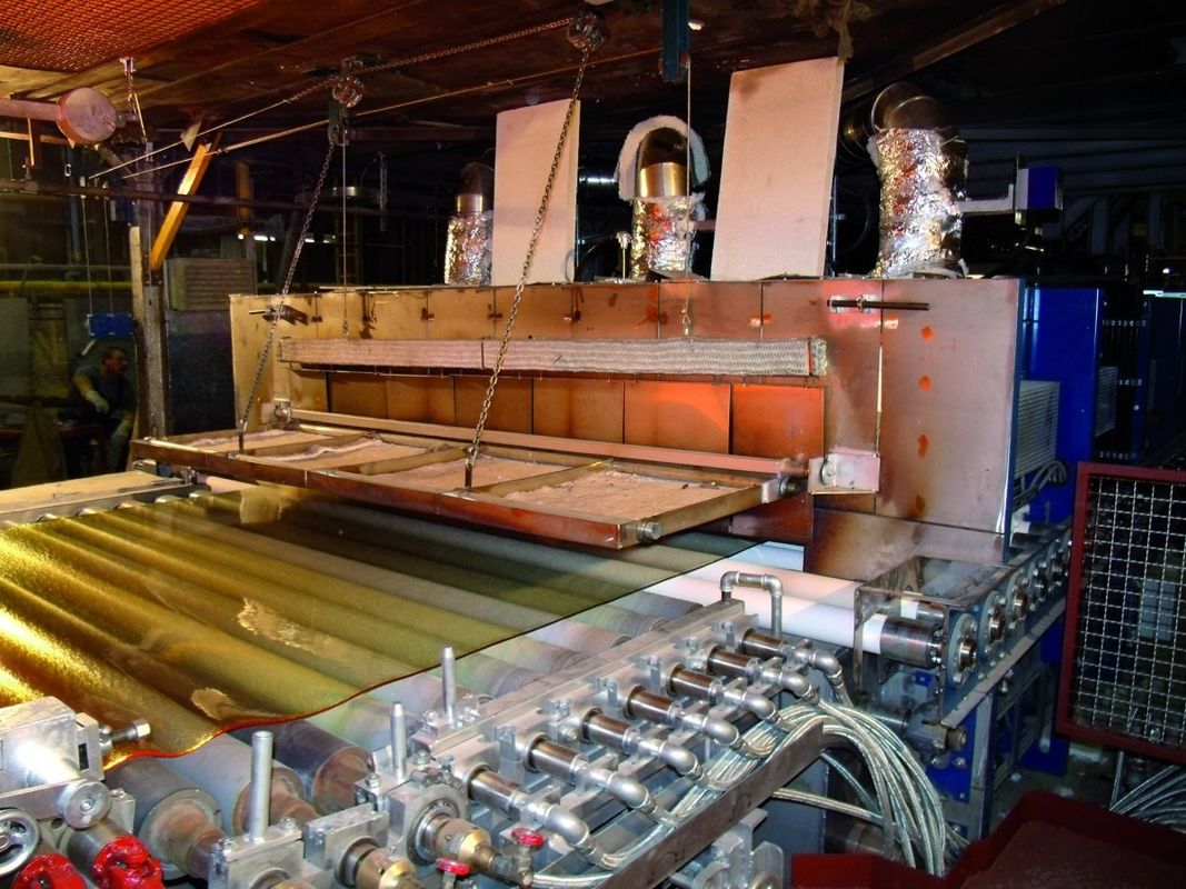 Calendered Glass Annealing Industrial Glass Furnace