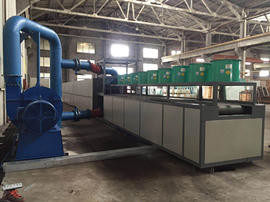 Mesh Belt High Temperature Glass Decorating Furnace PID Control