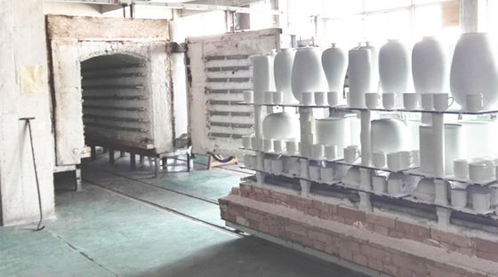 Electric Shuttle Kiln For Firing Daily Porcelain And Ceramic