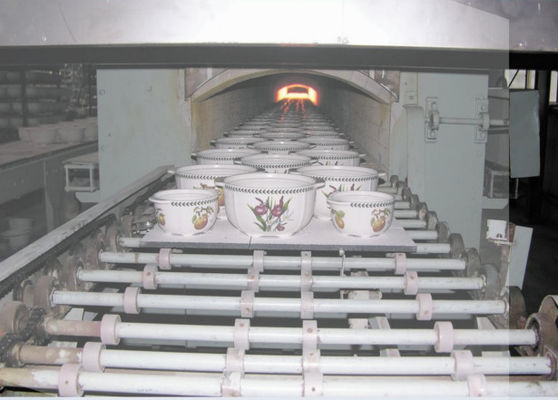 Daily Ceramic Firing Flower Baking Gas Roller Kiln