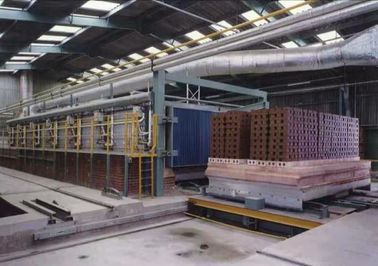 Medium Temperature 1300 ℃ Sintering Brick Tunnel Kiln