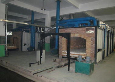 Cart Type Gas Sintered Continus Refractory Brick Tunnel Kiln