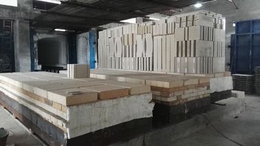 Natural Gas Clay Brick Tunnel Kiln High Temperature Refractory Sintered