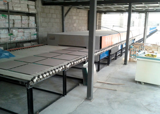 Energy Saving Multi Layer Ceramic Fiber Insulation 950℃ Electric Industrial Glass Tempering Furnace