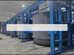 Heat Treatment Furnace For Glass Industry With Gas Fuel Advanced Technology