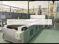 Glass Decorating Furnace Stainless with Steel Mesh Belt For Glassware