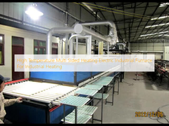 High Temperature Multi Sided Heating Electric Industrial Furnace For Industrial Heating