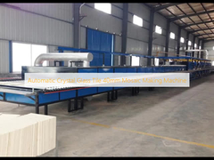 Automatic Crystal Glass Tile 40mm Mosaic Making Machine