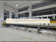 High Temperature Furnace 1300 Degree Adjustable Temperature Roller Kiln