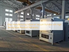 Glass Manufacturing Industrial Vacuum Furnace with High Temperature Resistant Refractory