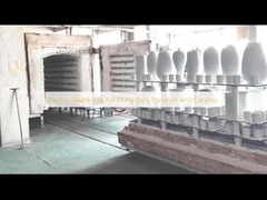 Electric Shuttle Kiln For Firing Daily Porcelain And Ceramic